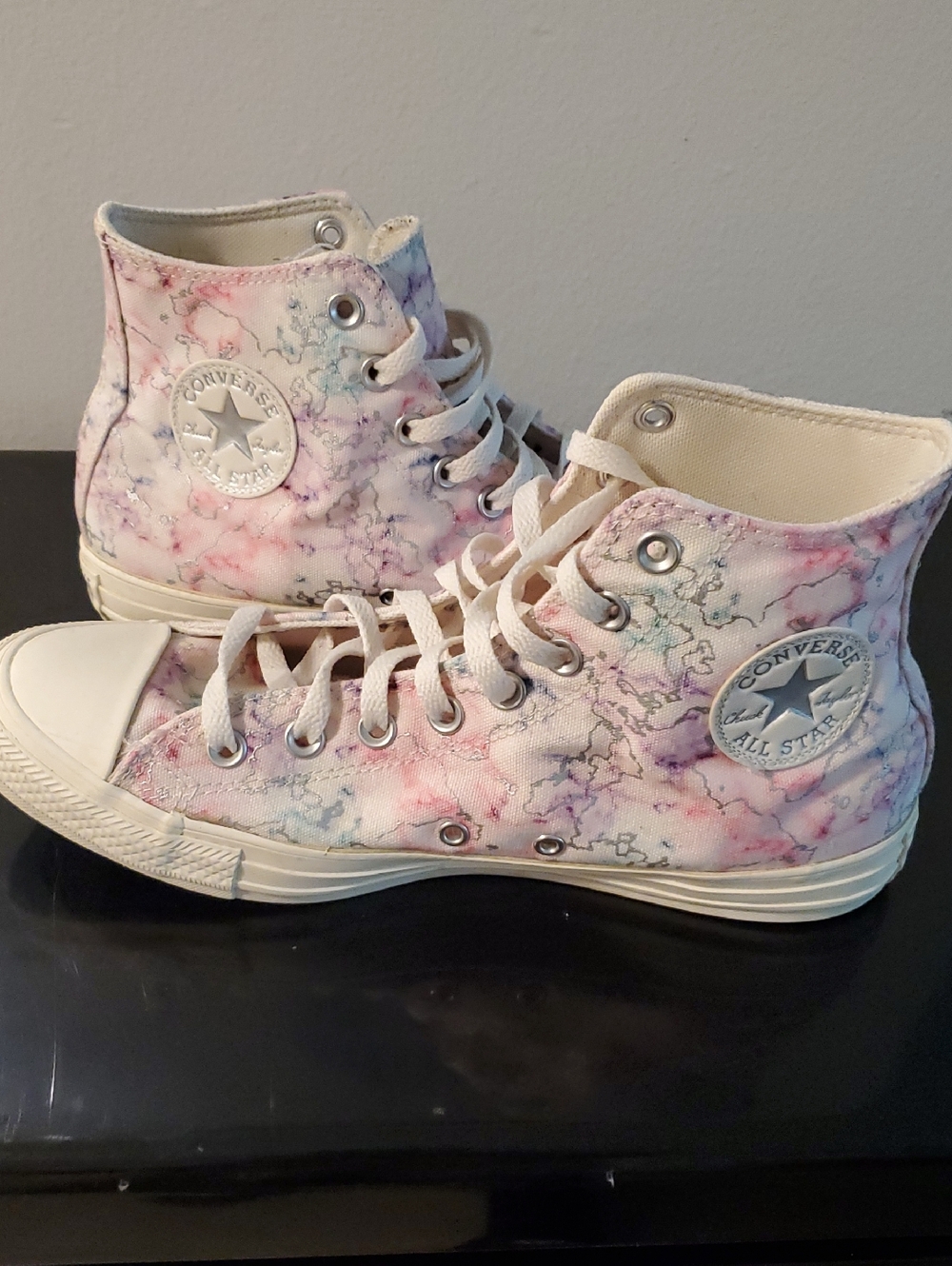 Converse Chuck Taylor All Star High 'Tie-Dye' - Pink Sneakers Women's Size 10.5